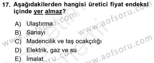 Para Teorisi Dersi 2018 - 2019 Yılı (Final) Dönem Sonu Sınav Soruları 17. Soru