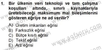 Uluslararası İktisat Teorisi Dersi 2012 - 2013 Yılı (Vize) Ara Sınav Soruları 1. Soru