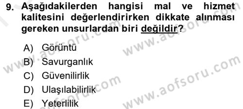 Kamu Ekonomisi 1 Dersi 2016 - 2017 Yılı (Final) Dönem Sonu Sınav Soruları 9. Soru