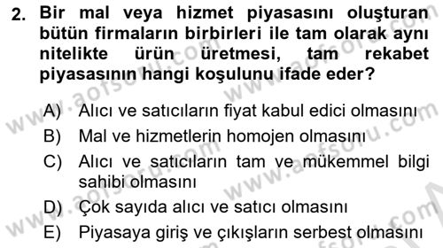 Kamu Ekonomisi 1 Dersi 2022 - 2023 Yılı Yaz Okulu Sınav Soruları 2. Soru