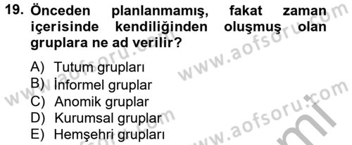 Kamu Ekonomisi 2 Dersi 2012 - 2013 Yılı (Vize) Ara Sınav Soruları 19. Soru