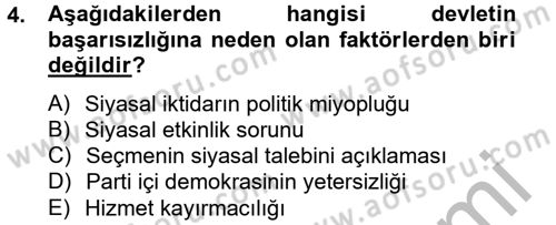 Kamu Ekonomisi 2 Dersi 2012 - 2013 Yılı (Vize) Ara Sınav Soruları 4. Soru