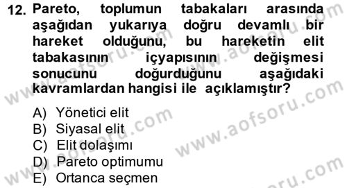 Kamu Ekonomisi 2 Dersi 2012 - 2013 Yılı (Final) Dönem Sonu Sınav Soruları 12. Soru