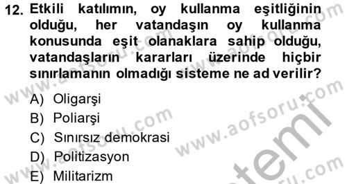 Kamu Ekonomisi 2 Dersi 2014 - 2015 Yılı (Final) Dönem Sonu Sınav Soruları 12. Soru