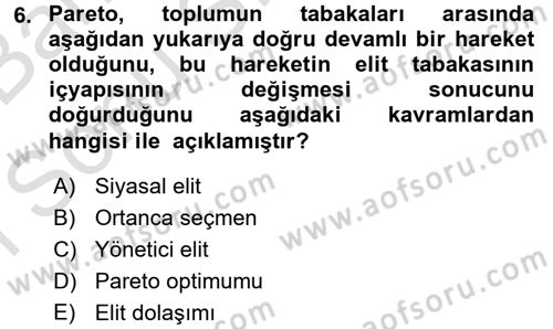 Kamu Ekonomisi 2 Dersi 2016 - 2017 Yılı (Final) Dönem Sonu Sınav Soruları 6. Soru