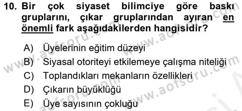 Kamu Ekonomisi 2 Dersi 2017 - 2018 Yılı 3 Ders Sınav Soruları 10. Soru
