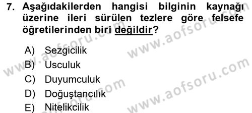 Kamu Ekonomisi 2 Dersi 2017 - 2018 Yılı (Final) Dönem Sonu Sınavı 7. Soru