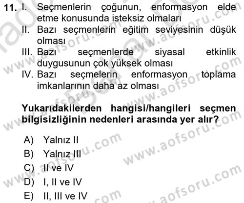 Kamu Ekonomisi 2 Dersi 2021 - 2022 Yılı (Final) Dönem Sonu Sınav Soruları 11. Soru