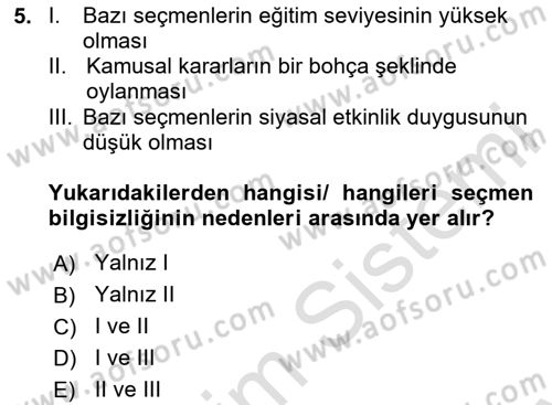 Kamu Ekonomisi 2 Dersi 2024 - 2025 Yılı (Final) Dönem Sonu Sınav Soruları 5. Soru