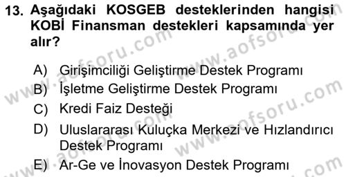 Sosyal Bilimlerde Proje Yönetimi Dersi 2021 - 2022 Yılı (Final) Dönem Sonu Sınav Soruları 13. Soru