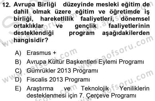 Sosyal Bilimlerde Proje Yönetimi Dersi 2022 - 2023 Yılı (Final) Dönem Sonu Sınav Soruları 12. Soru