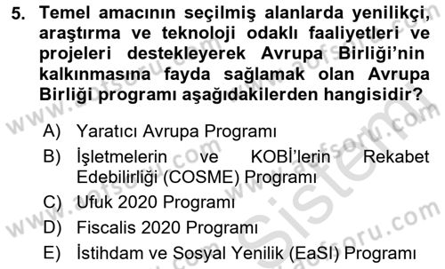 Sosyal Bilimlerde Proje Yönetimi Dersi 2022 - 2023 Yılı Yaz Okulu Sınav Soruları 5. Soru