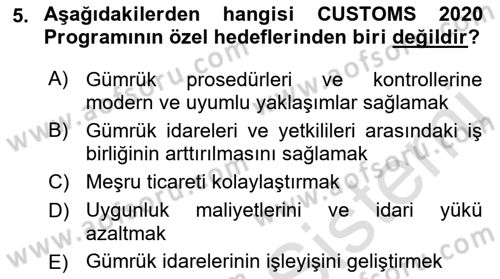 Sosyal Bilimlerde Proje Yönetimi Dersi 2023 - 2024 Yılı (Final) Dönem Sonu Sınav Soruları 5. Soru