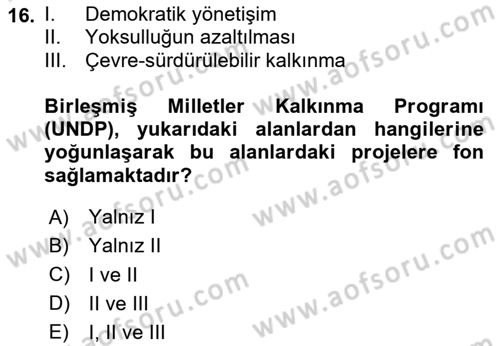 Sosyal Bilimlerde Proje Yönetimi Dersi 2024 - 2025 Yılı (Final) Dönem Sonu Sınav Soruları 16. Soru