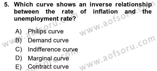 Public Finance Dersi 2023 - 2024 Yılı (Vize) Ara Sınav Soruları 5. Soru