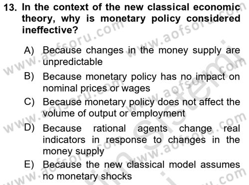 Behavioral Economics Dersi 2023 - 2024 Yılı (Final) Dönem Sonu Sınav Soruları 13. Soru