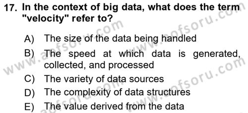 Econometrics 1 Dersi 2023 - 2024 Yılı (Final) Dönem Sonu Sınav Soruları 17. Soru