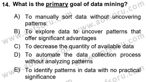 Econometrics 1 Dersi 2024 - 2025 Yılı (Final) Dönem Sonu Sınav Soruları 14. Soru