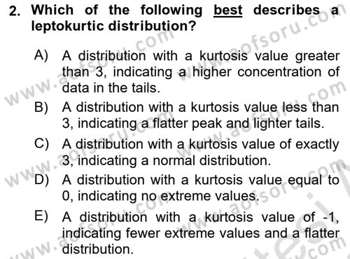Econometrics 1 Dersi 2024 - 2025 Yılı (Final) Dönem Sonu Sınav Soruları 2. Soru