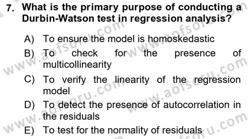 Econometrics 2 Dersi 2023 - 2024 Yılı (Final) Dönem Sonu Sınav Soruları 7. Soru