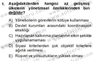 İktisadi Kalkınma Dersi 2014 - 2015 Yılı (Final) Dönem Sonu Sınav Soruları 1. Soru