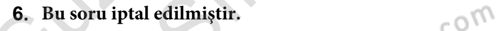 Finansal Ekonomi Dersi 2019 - 2020 Yılı (Final) Dönem Sonu Sınav Soruları 6. Soru