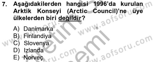 Ekonominin Güncel Sorunları Dersi 2012 - 2013 Yılı (Vize) Ara Sınav Soruları 7. Soru