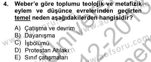 Ekonominin Güncel Sorunları Dersi 2012 - 2013 Yılı (Final) Dönem Sonu Sınav Soruları 4. Soru