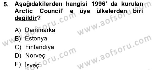 Ekonominin Güncel Sorunları Dersi 2013 - 2014 Yılı (Vize) Ara Sınav Soruları 5. Soru