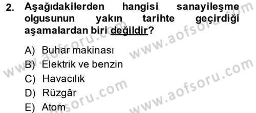 Ekonominin Güncel Sorunları Dersi 2013 - 2014 Yılı (Final) Dönem Sonu Sınav Soruları 2. Soru