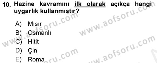 Ekonominin Güncel Sorunları Dersi 2015 - 2016 Yılı Tek Ders Sınav Soruları 10. Soru