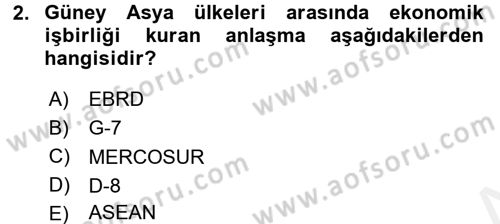 Ekonominin Güncel Sorunları Dersi 2017 - 2018 Yılı 3 Ders Sınav Soruları 2. Soru