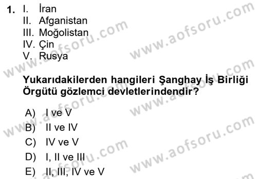 Ekonominin Güncel Sorunları Dersi 2023 - 2024 Yılı Yaz Okulu Sınav Soruları 1. Soru