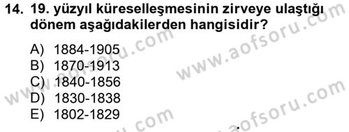 İktisadi Büyüme Dersi 2012 - 2013 Yılı (Final) Dönem Sonu Sınav Soruları 14. Soru