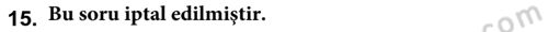 İktisadi Büyüme Dersi 2018 - 2019 Yılı Yaz Okulu Sınav Soruları 15. Soru