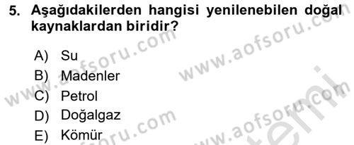 İktisadi Büyüme Dersi 2025 - 2026 Yılı Yaz Okulu Sınav Soruları 5. Soru