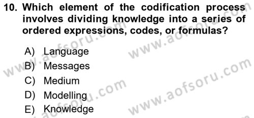 Economics Of Science Technology And İnnovation Dersi 2024 - 2025 Yılı (Vize) Ara Sınav Soruları 10. Soru
