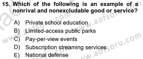 Economics Of Science Technology And İnnovation Dersi 2024 - 2025 Yılı (Vize) Ara Sınav Soruları 15. Soru