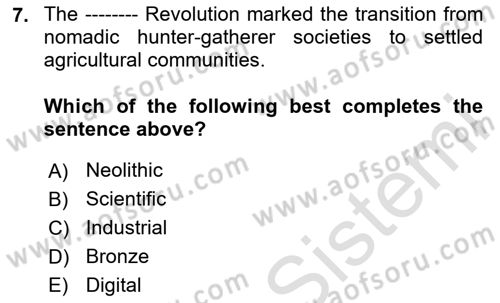 Economics Of Science Technology And İnnovation Dersi 2025 - 2026 Yılı (Final) Dönem Sonu Sınav Soruları 7. Soru