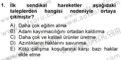 Örgütlerde İnsan Kaynakları Yönetimi Dersi 2014 - 2015 Yılı (Final) Dönem Sonu Sınav Soruları 1. Soru