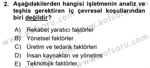 Örgütlerde İnsan Kaynakları Yönetimi Dersi 2015 - 2016 Yılı (Vize) Ara Sınav Soruları 2. Soru