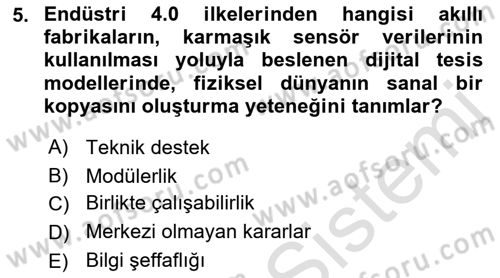İnsan Kaynaklarında Güncel Yaklaşımlar Dersi 2021 - 2022 Yılı (Final) Dönem Sonu Sınav Soruları 5. Soru