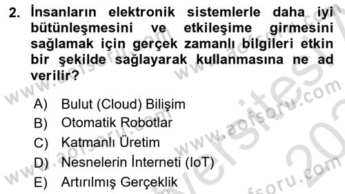 İnsan Kaynaklarında Güncel Yaklaşımlar Dersi 2023 - 2024 Yılı (Final) Dönem Sonu Sınav Soruları 2. Soru