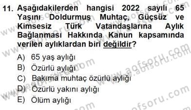 Belge Yönetimi ve Ofis Uygulamaları Dersi 2012 - 2013 Yılı (Vize) Ara Sınav Soruları 11. Soru