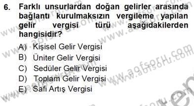 Belge Yönetimi ve Ofis Uygulamaları Dersi 2012 - 2013 Yılı (Vize) Ara Sınav Soruları 6. Soru
