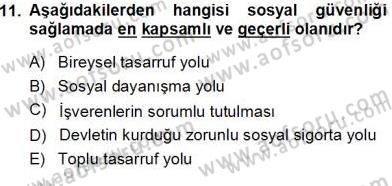 Belge Yönetimi ve Ofis Uygulamaları Dersi 2013 - 2014 Yılı (Vize) Ara Sınav Soruları 11. Soru