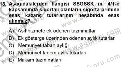 Belge Yönetimi ve Ofis Uygulamaları Dersi 2013 - 2014 Yılı (Vize) Ara Sınav Soruları 18. Soru