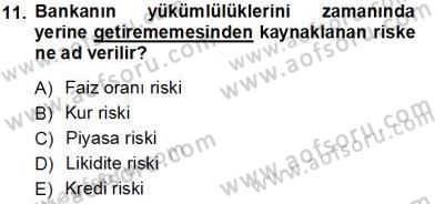 Belge Yönetimi ve Ofis Uygulamaları Dersi 2013 - 2014 Yılı Tek Ders Sınavı 11. Soru