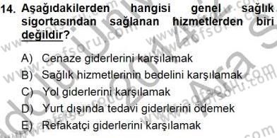 Belge Yönetimi ve Ofis Uygulamaları Dersi 2014 - 2015 Yılı (Vize) Ara Sınav Soruları 14. Soru