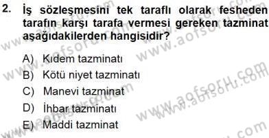 Belge Yönetimi ve Ofis Uygulamaları Dersi 2014 - 2015 Yılı (Vize) Ara Sınav Soruları 2. Soru